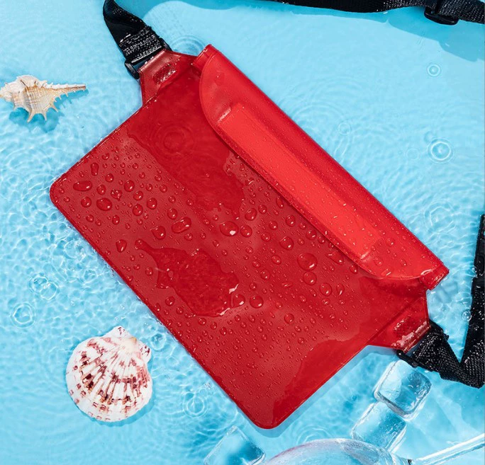 กระเป๋ากันน้ำ กระเป๋าสงกรานต์ PVC เกรดหนาพิเศษ พร้อมส่งในไทย