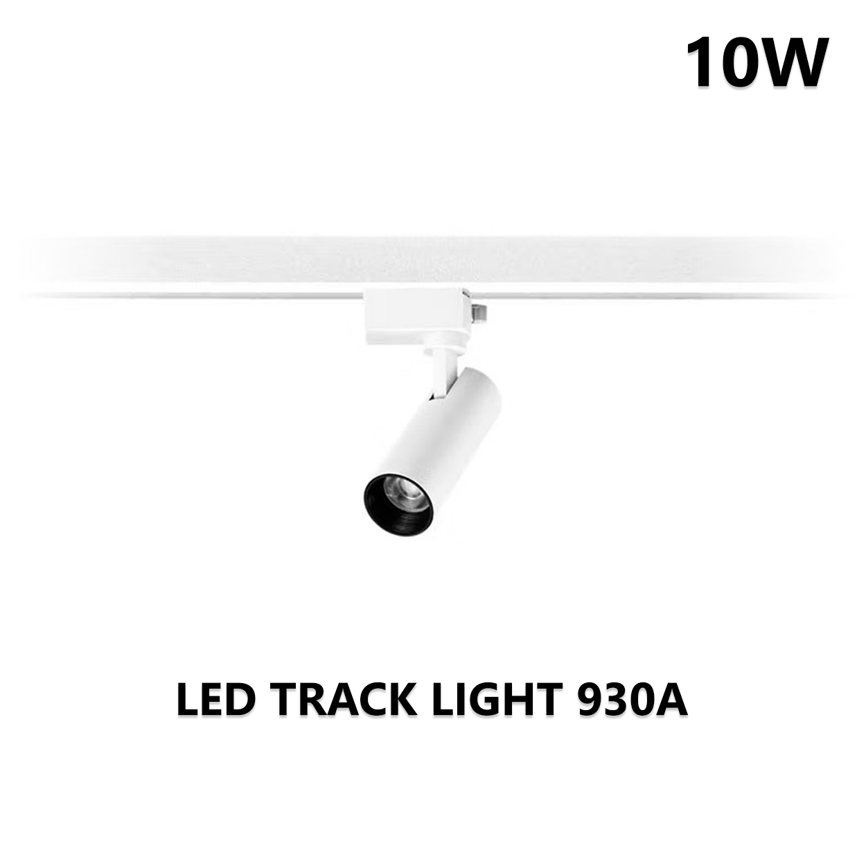โคมไฟแทรคไลท์ LED Track light Aluminum + PC Optical lens IP20