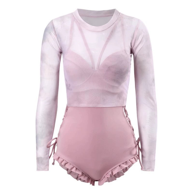 ชุดว่ายน้ำวันพีช เซ็กซี่ สไตล์เกาหลี รหัส SW68142