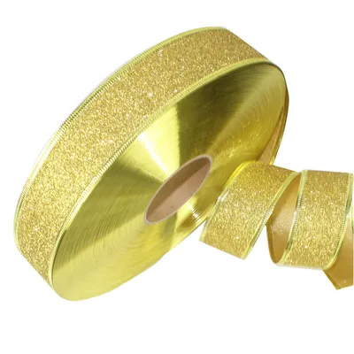 ริบบิ้นเนื้อทราย ห่อของขวัญ ริบบิ้นโบว์ ตกเเต่ง