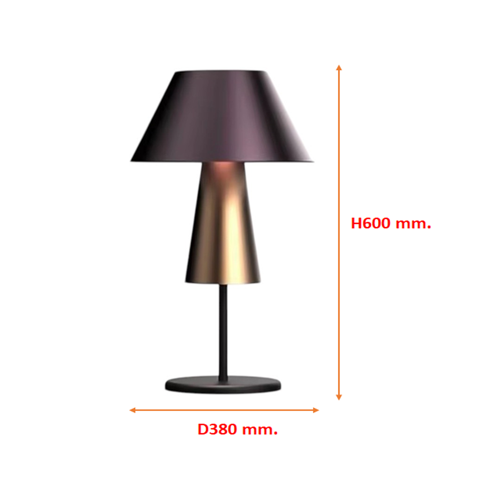 โคมไฟตั้งโต๊ะ สไตล์นอร์ดิก Nordic style table lamp Metal + Fabric LED E27x1 IP20