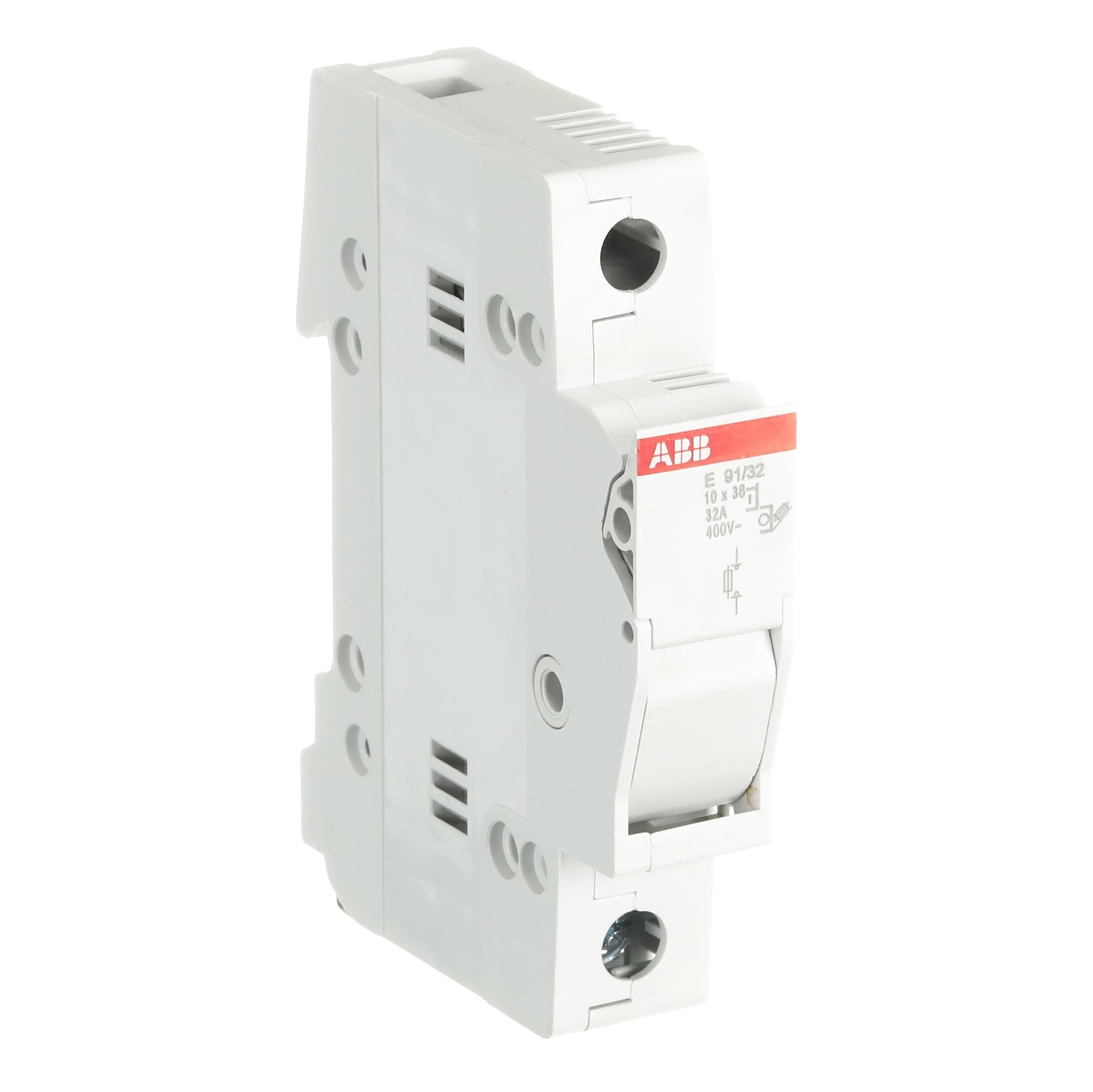ABB รุ่น ABBFUSEE9132 Fuse Holder E91/32 10x38 ตลับฟิวส์ Sinecon