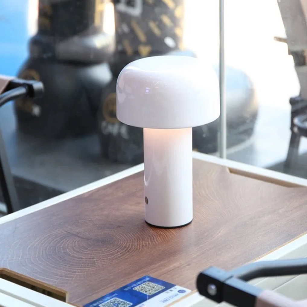 โคมไฟตั้งโต๊ะดีไซน์สวย ปรับระดับแสงได้ แสงถนอมสายตา Table Desk Lamp Iron +Acrylic LED 3W