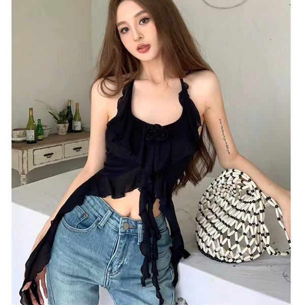 เสื้อสายเดี่ยว สไตล์เกาหลี รหัส CN2633