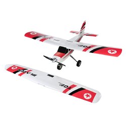 TOP RC Trainer 1280MM Blazer RC Airplane TWO WINGS (PNP) [ได้ปีก 2แบบ ปีกบน และ ปีกล่าง ถอดเปลี่ยนได้] ในชุดไม่มี รีโมท และ แบต