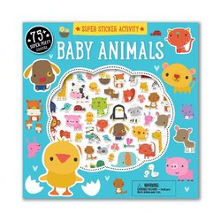 Super Sticker Activity Baby Animals