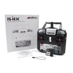 FlySky FS-i4X 2.4GHz 4CH AFHDS R/C Transmitter + FS-A6 Receiver