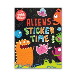Aliens Sticker Time