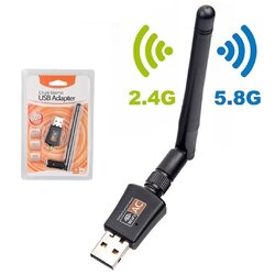 Dual Band USB Adapter 600Mbps (802-51)