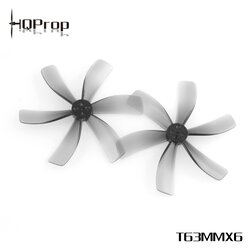 HQprop T63MMX6 2.5Inch 1.5mm Shaft Micro Whoop Prop 1ถุง 4ใบ