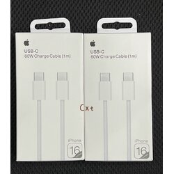 สายชาร์จ USB-C to C 60W 1m (IP 16Pro Max)