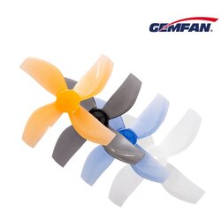 Gemfan 35mm 1406-4 4Inch Ducted 4 Blade Prop 1.4x0.6x4 ใบพัด fpv racing drone ใบจิ๋ว Tiny whoop 1ถุง 8ใบ สุ่มสี