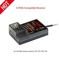 Cooltech RSF04C S-FHSS Compatible Receiver for FUTABA Surface Systems 3PV 4PV 4PX 7PX