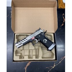 HX2501 Hi-CAPA Hex Cut Silver - AW