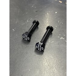 สลักบอดี้ CNC / RD สีดำ