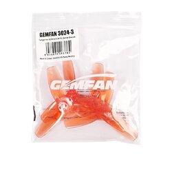 Gemfan 3024 3 Inch 3-Blades PC Propeller 1.5mm 1ถุง 4ใบ สุ่มสี