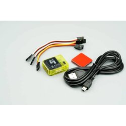 KBAR Gyro MINI K-BAR RC Helicopter gyro 3 Axis Flybarless กล่อง Flybarless KBAR สีเหลือง และ สีน้ำเงิน