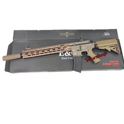 HK 416 SMR 14.5 (Suppressor) สีทราย บอดี้โลหะ - E&C 106 S2