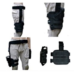 ซองรัดขา BBT มีเพลทรองต้นขา ผ้า 1000D