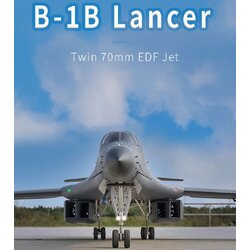 เครื่องบินไฟฟ้า XFly B-1B Lancer Twin 70mm EDF Jet [ในชุด ไม่รวมรีโมท และ แบต]