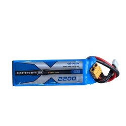ManiaX 4S 14.8V. 2200mAh 45C XT60 plug Lipo battery pack