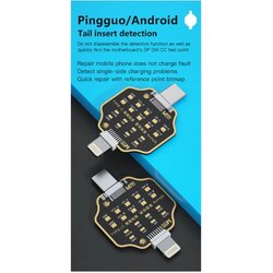 MA ANT บอร์ดทดสอบปลั๊กสำหรับ iPhone Android Lightning TYPE-C