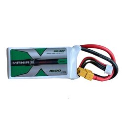 ManiaX 11.1V. 1500mAh 30C XT30 / XT60 / JST