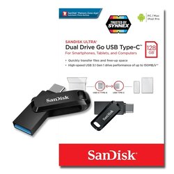 Sandisk Dual Drive Go USB3.1 T-C SDDDC3