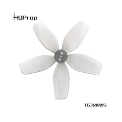 HQProp Duct-T63MMX5 Light Grey รูแกน 1.5mm สำหรับ โดรน Duct cinewhoop 1ถุง4ใบ
