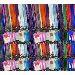 สายคล้องคอ +พร้อมที่ใส่บัตร แนวต้้ง