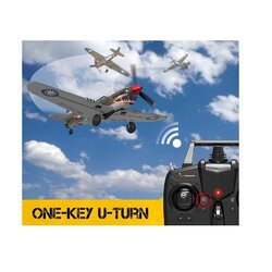 เครื่องบินพร้อมเล่น 4CH Volantex : P40 Fighter Warhawk 2.4Ghz เครื่องบินบังคับ มีไจโรในตัว บินง่าย มือใหม่เล่นได้