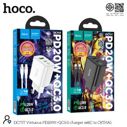 HOCO DC75T TC to TC PD20W+QC3.0