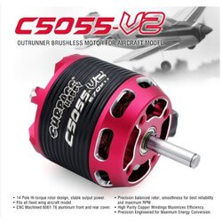 SURPASS C5055-570KV และ 760KV V2 Brushless Motors