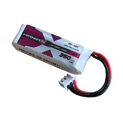 ManiaX 2S 7.4V. 350mAh 50C JST-XH plug Lipo battery pack [M1 และ S1]