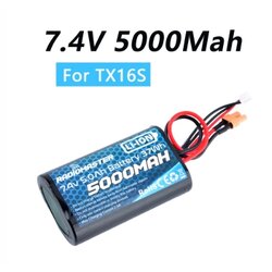 Radiomaster TX16S Li-ion Battey 5000mAh 2S 7.4V XT30 JST-XH Plug TX16s Transmitter