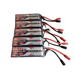ManiaX HV LiPo 6S 5800mAh 22.8V High Voltage 100C AS150 และ XT90