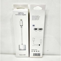 Lighting to 3.5mm Adapter Model:J-009