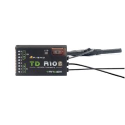 FrSky TD R10 2.4G 900M Tandem Dual-Band Receiver TD R10 Receiver with 10 Channel Ports