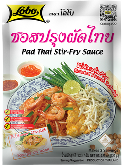 ซอสปรุงผัดไทย 120 กรัม / Pad Thai Stir-Fry Sauce 120 gram.
