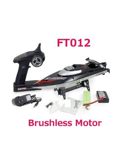 FT012 Brushless Motor 4CH Water Cooling High Speed Racing RC Boat Gift 45KM/H RTF 2.4GHz เรือบังคับพร้อมเล่น แรง ควาเมเร็ว 45km มอเตอร์บลัสเลส คว่ำพลิกกลับได้