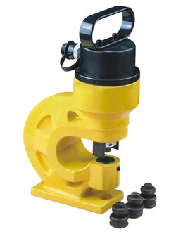 OMASTAR HHM-60 พันซ์เจาะรู เหล็ก ทองแดง ไฮดรอลิค 31 Ton