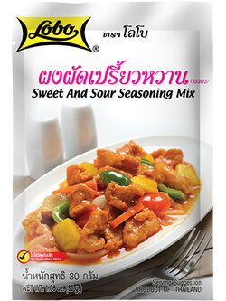 ผงผัดเปรี้ยวหวาน 30 กรัม
