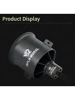 XFly Galaxy 70mm 12-Bladed 6S EDF System with 2860-kv2200 Inrunner Brushless Motor