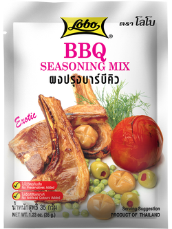 ผงปรุงบาบีคิว 35 กรัม / BBQ Seasoning Mix 35 gram.