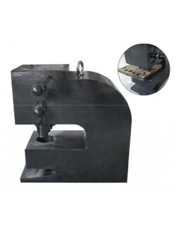 OMASTAR HHM-100A พันซ์เจาะรู เหล็ก ทองแดง ไฮดรอลิค 100 Ton