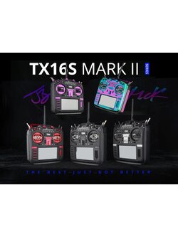 Radiomaster TX16S Mark II 4in1 ELRS Gimbal V4 AG01 และรุ่น MAX Carbon