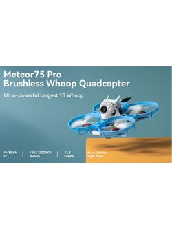 Meteor75 Pro 2025 Brushless Whoop Quadcopter โดรนจิ๋วรุ่นใหม่ ขนาดใบพัด 45mm แรงแน่นอน