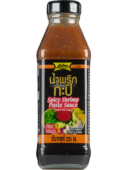 น้ำพริกกะปิ 220 มล. / Spicy Shrimp Paste Sauce (Nam Prik Kapi) 220 ml.