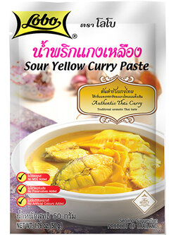 Sour Yellow Curry Paste 50 gram.
