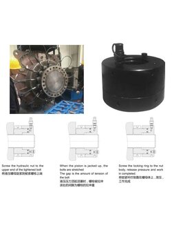 OMASTAR BBHN Hydraulic Nuts แป้นเกลียวไฮดรอลิค ประกอบตลับลูกปืน